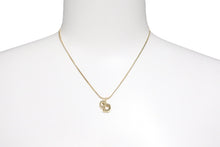 Load image into Gallery viewer, Christian Dior クリスチャン・ディオール チェーンネックレス GP ゴールド ロゴネックレス 美品 中古 47870