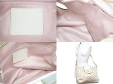 Load image into Gallery viewer, COACH コーチ キャンバス 2WAY ハンドバック ショルダーバック ショルダーストラップ付き F15441 中古 47894