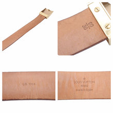 Load image into Gallery viewer, LouisVuitton ルイヴィトン サンチュール ベルト M9270U LB1004 ホワイト マルチカラー ゴールド金具 サイズ90/36 中古 47921