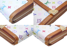 Load image into Gallery viewer, LOUIS VUITTON ルイ ヴィトン 財布 ポルトモネビエカルトクレディ モノグラムマルチカラー ホワイト M92983 美品 中古 47927