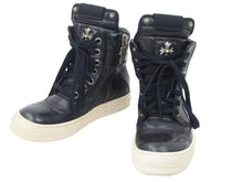Load image into Gallery viewer, CHROME HEARTS クロムハーツ RICK OWENS リックオウエンス 銀座店 CHクロス ジオバスケット スニーカー サイズ38 良品 中古 47958