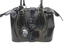 Load image into Gallery viewer, BALENCIAGA バレンシアガ トートバッグ ドクターバッグ ミラー付き シルバー金具 レザー ブラック 美品 中古 47966