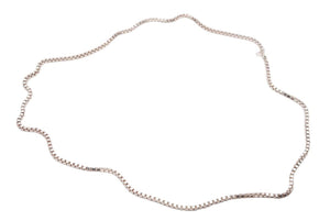 極美品 TIFFANY&Co. ティファニー ベネチアン チェーン ネックレス シルバー925 81g アクセサリー ジュエリー 中古 47973