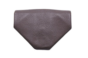 HERMES エルメス コインケース ル・ヴァンキャトル シェブルミゾル ブラウン □I刻印 ゴールド金具 美品 中古 47981