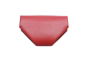HERMES エルメス コインケース ルヴァンキャトル ルージュヴィフ シェブルミゾル ○W刻印 ゴールド金具 保存箱有り 美品 中古 47997