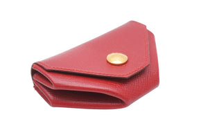 HERMES エルメス コインケース ルヴァンキャトル ルージュヴィフ シェブルミゾル ○W刻印 ゴールド金具 保存箱有り 美品 中古 47997
