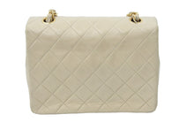 Load image into Gallery viewer, [USED/中古]CHANEL シャネル ショルダーバッグ ベージュ ラムスキン ゴールド金具 Cランク 中古 48054