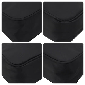 PRADA プラダ ハンドバッグ テスート ナイロン ブラック 三角ロゴ シルバー金具 美品 中古 48116