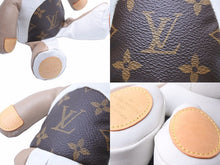 Load image into Gallery viewer, 極美品 LOUIS VUITTON ルイヴィトン テディベア ドゥドゥルイ GI0142 人形 モノグラム ヌメ革 中古 48137