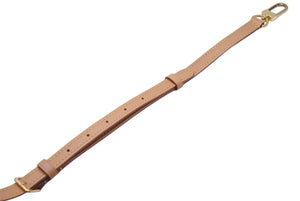極美品 LouisVuitton ルイヴィトン ショルダーストラップ ヌメ革 ブラウン ゴールド金具 ユニセックス ヌメ革 ベージュ 48161
