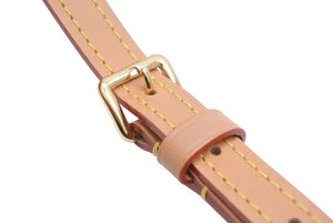 極美品 LouisVuitton ルイヴィトン ショルダーストラップ ヌメ革 ブラウン ゴールド金具 ユニセックス ヌメ革 ベージュ 48161