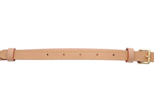 極美品 LouisVuitton ルイヴィトン ショルダーストラップ ヌメ革 ブラウン ゴールド金具 ユニセックス ヌメ革 ベージュ 48161