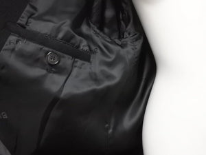 BURBERRY バーバリー コート カーコート カシミヤ ブラック ガーメント付き メンズ 48 美品 中古 48163