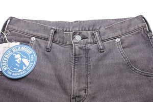HYSTERIC GLAMOUR ヒステリックグラマー デニムパンツ ボトムス ポリエステル ポリウレタン グレー メンズ 29 タグ有 極美品 48180