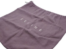 Load image into Gallery viewer, CELINE セリーヌ ハット ウール シルク ヴィスコースレーヨン ブラック 総柄 保存袋有り 美品 中古 48188