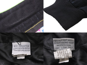 JEFFHAMILTON ジェフハミルトン NACAR ナスカー ヴィンテージ レーシングジャケット ブラック グリーン 2XL 美品 中古 48205