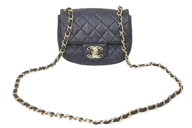 CHANEL シャネル ショルダーバッグ チェーンショルダーバッグ ミニマトラッセ ビジューココマーク金具 14683190 中古 48212