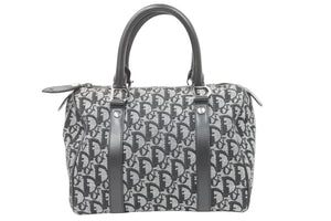 Christian Dior クリスチャンディオール ハンドバッグ トロッターミニボストン 02-BO-0015 中古 48246