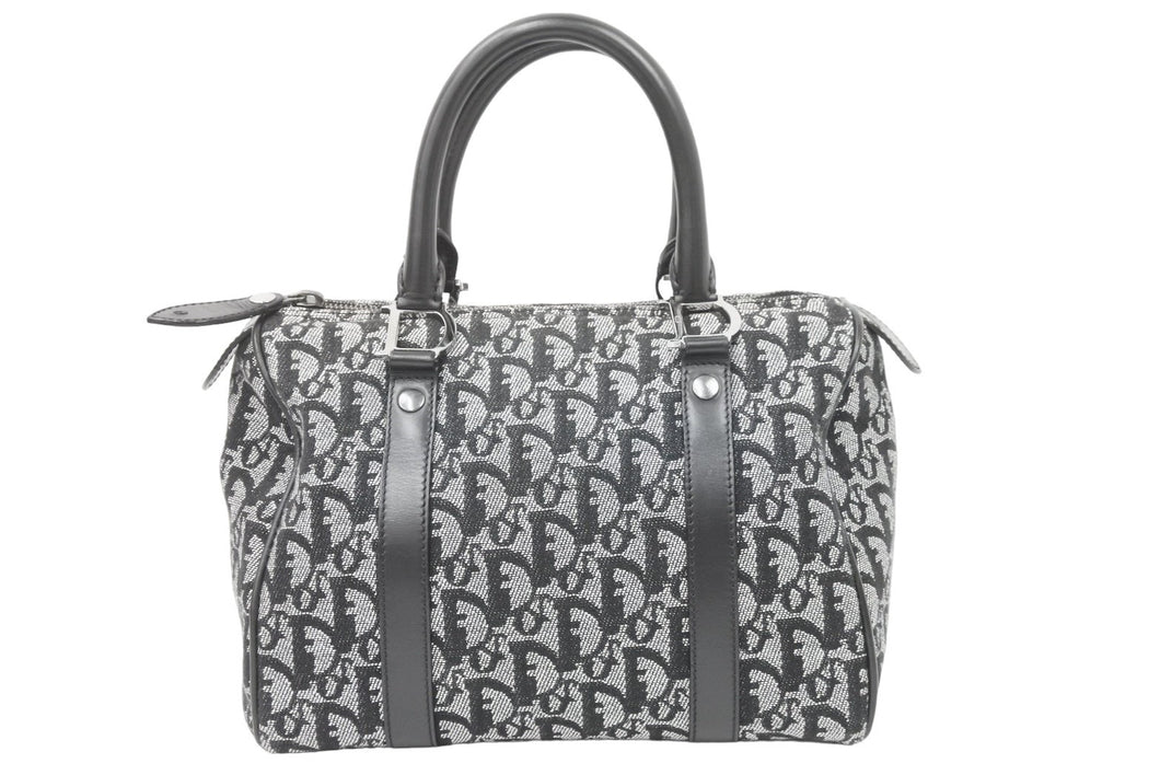 Christian Dior クリスチャンディオール ハンドバッグ トロッターミニボストン 02-BO-0015 中古 48246