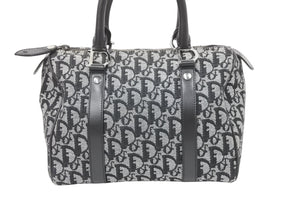 Christian Dior クリスチャンディオール ハンドバッグ トロッターミニボストン 02-BO-0015 中古 48246
