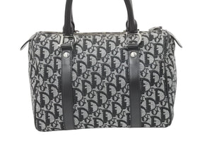 Christian Dior クリスチャンディオール ハンドバッグ トロッターミニボストン 02-BO-0015 中古 48246