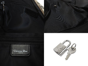 Christian Dior クリスチャンディオール ハンドバッグ トロッターミニボストン 02-BO-0015 中古 48246