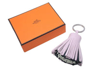 Load image into Gallery viewer, 極美品 HERMES エルメス カルメン トリコロール キーリング アニューミロ ルージュセリエ U刻印 中古 48250