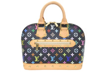 Load image into Gallery viewer, 極美品 LOUIS VUITTON ルイヴィトン モノグラムマルチ ハンドバッグ アルマ M92646 ブラック マルチ ゴールド金具 中古 48261
