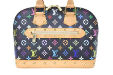 Load image into Gallery viewer, 極美品 LOUIS VUITTON ルイヴィトン モノグラムマルチ ハンドバッグ アルマ M92646 ブラック マルチ ゴールド金具 中古 48261