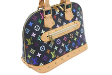 Load image into Gallery viewer, 極美品 LOUIS VUITTON ルイヴィトン モノグラムマルチ ハンドバッグ アルマ M92646 ブラック マルチ ゴールド金具 中古 48261