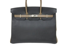 Load image into Gallery viewer, 極美品 HERMES エルメス BIRKIN バーキン35 SPO スペシャルオーダー ブラック エトュープ ハンドバッグ □Q刻印 中古 48265