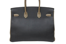Load image into Gallery viewer, 極美品 HERMES エルメス BIRKIN バーキン35 SPO スペシャルオーダー ブラック エトュープ ハンドバッグ □Q刻印 中古 48265