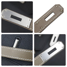 Load image into Gallery viewer, 極美品 HERMES エルメス BIRKIN バーキン35 SPO スペシャルオーダー ブラック エトュープ ハンドバッグ □Q刻印 中古 48265