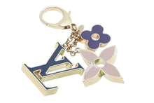Load image into Gallery viewer, LOUIS VUITTON ルイヴィトン バッグチャーム アクセサリー フルール ドゥ モノグラム M67119 GP ゴールド 良品 中古 48290