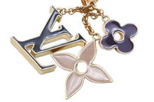 Load image into Gallery viewer, LOUIS VUITTON ルイヴィトン バッグチャーム アクセサリー フルール ドゥ モノグラム M67119 GP ゴールド 良品 中古 48290