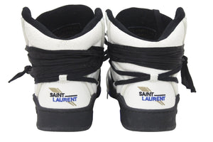 SAINT LAURENT サンローラン ハイカットスニーカー SMITH SNEAKER スミス スニーカー サイズ 44 PO686093 中古 48302