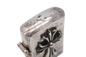 CHROME HEARTS クロムハーツ 141.2g ZIPPO CHクロス ジッポ ライター 美品 中古 48305
