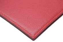 Load image into Gallery viewer, HERMES エルメス 手帳カバー ヴァ―エプソン ヴァーミリオン KRASE シルバー金具 美品 中古 48321