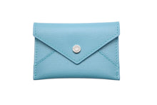 Load image into Gallery viewer, 極美品 TIFFANY&amp;Co. ティファニー カードケース ティファニーブルー 名刺入れ 小物 シルバー金具 ロゴ レザー 中古 48391