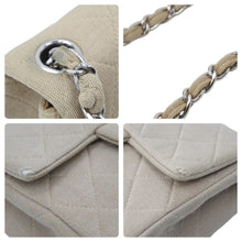 Load image into Gallery viewer, CHANEL シャネル チェーンショルダーバッグ ココマーク マトラッセ 6番台 2000年 A01115 ベージュ シルバー 美品 中古 48400