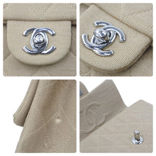 Load image into Gallery viewer, CHANEL シャネル チェーンショルダーバッグ ココマーク マトラッセ 6番台 2000年 A01115 ベージュ シルバー 美品 中古 48400