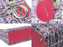 Load image into Gallery viewer, 極美品 ChristianDior クリスチャンディオール レディディオール 2WAYショルダーバッグ メディアム M0550 ピンク 中古 48414