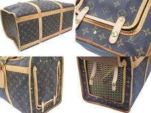 Load image into Gallery viewer, LOUIS VUITTON ルイヴィトン サックシャン50 ドッグキャリーバッグ 中型犬用 モノグラム M42021 中古 48438