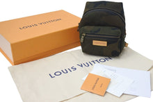 Load image into Gallery viewer, 極美品 LOUIS VUITTON×SUPREME ルイヴィトン シュプリーム 17AW アポロ ミニリュク ナノ M44201 バッグチャーム 中古 48444