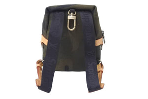極美品 LOUIS VUITTON×SUPREME ルイヴィトン シュプリーム 17AW アポロ ミニリュク ナノ M44201 バッグチャーム 中古 48444