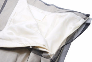 MARTIN MARGIELA マルタンマルジェラ パンツ 22AW S31MA0350 コットン ポリアミド ビスコース ホワイトブラック 36 美品 中古 48450