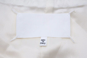 MARTIN MARGIELA マルタンマルジェラ パンツ 22AW S31MA0350 コットン ポリアミド ビスコース ホワイトブラック 36 美品 中古 48450