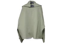 Load image into Gallery viewer, LOEWE ロエベ ダブル ショート ジャケット 21SS レディース S359338XAV ウール カシミヤ グリーン ブラック 34 美品 中古 48451