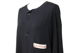 RAF SIMONS ラフシモンズ サイズXS 20SS JERSEY LABO COAT WITH ２ マオカラーカットソーロング 中古 48452