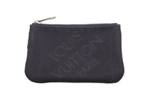 Load image into Gallery viewer, LOUISVUITTON ルイヴィトン ポシェットクレ 小銭入れ コインケース キーケース ミニ財布 M93549 ブラック ブラウン 美品 中古 48468